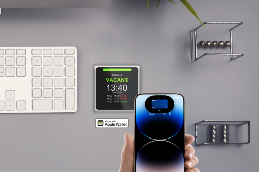 Billede af 3.6'' Desk Booking Smart Panel w. Apple Wallet